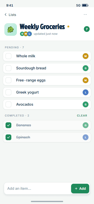 Cabritos app screenshot