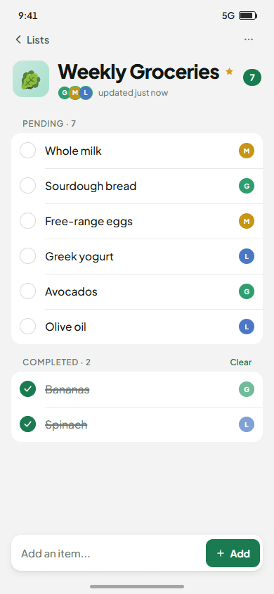 Cabritos app screenshot
